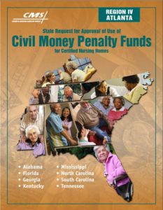 Cover of application for Civil Money Penalty Fund