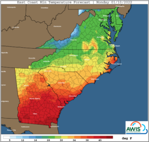 Cover photo for AWIS Weather Forecast: Cold Weather Ahead