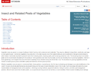 Cover photo for New Publication: Insect and Related Pests of Vegetables